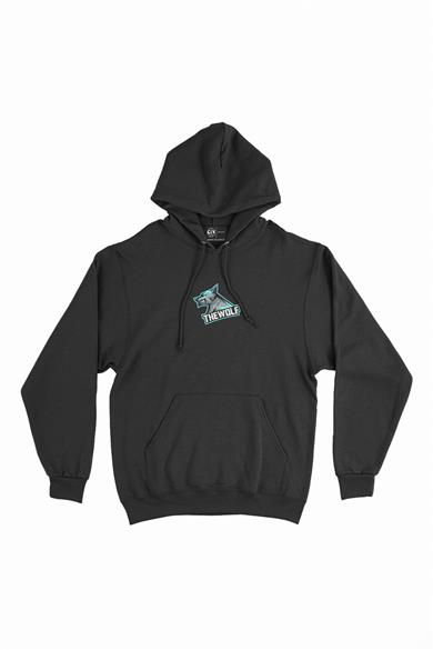 The Wolf Kurt Minimal Kapşonlu Sweatshirt Hoodie