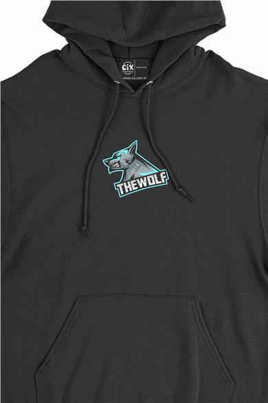 The Wolf Kurt Minimal Kapşonlu Sweatshirt Hoodie