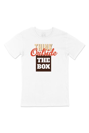 Think Outside The Box Tişört