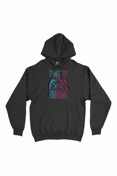 Time To Play The Game Kapşonlu Sweatshirt Hoodie