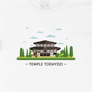 Todaiji Tapınağı Tişört