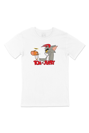 Tom Jerry Yakalanış Tişört