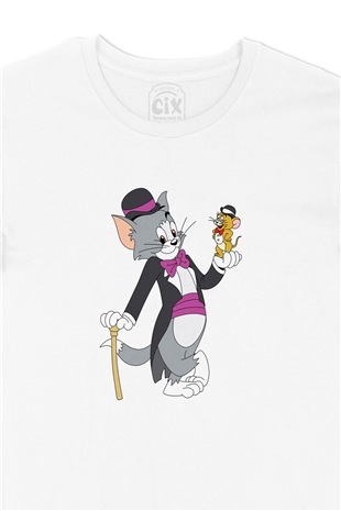 Tom ve Jerry Arkadaş Tişört