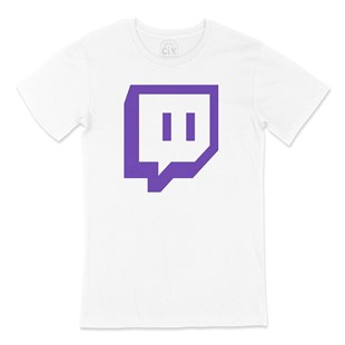 Twitch Logo Tişört