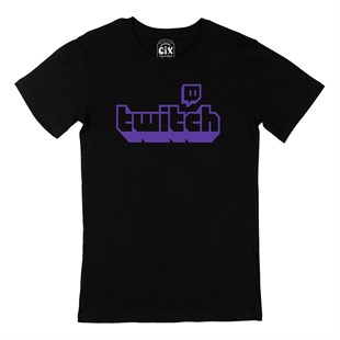 Twitch Siyah Tişört