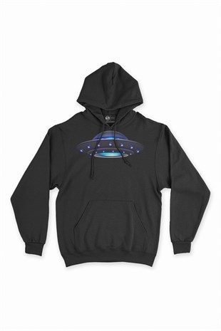 UFO Kapşonlu Sweatshirt Hoodie
