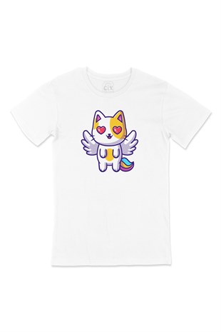 Unicorn Kedi Tişört