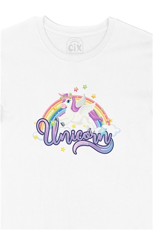 Unicorn Tasarımlı Tişört
