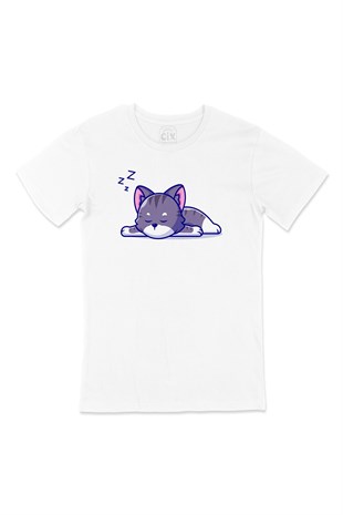 Uyuyan Kedi Tişört