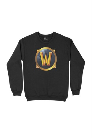 World Of Warcraft Siyah Sweatshirt
