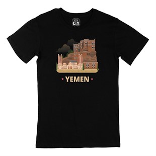Yemen Siyah Tişört