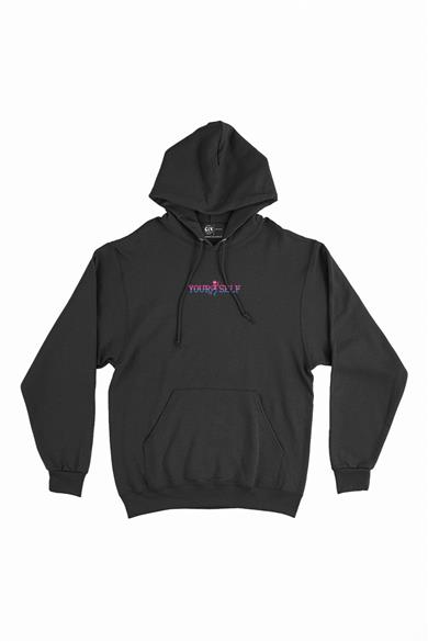 Yourself İskeletli Minimal Kapşonlu Sweatshirt Hoodie