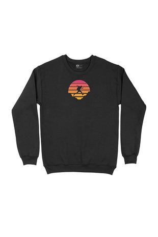 Yürüyüş Hiking Siyah Sweatshirt