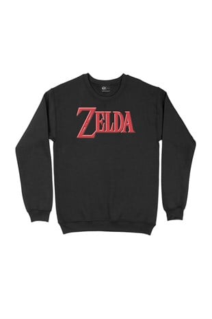 Zelda Siyah Sweatshirt