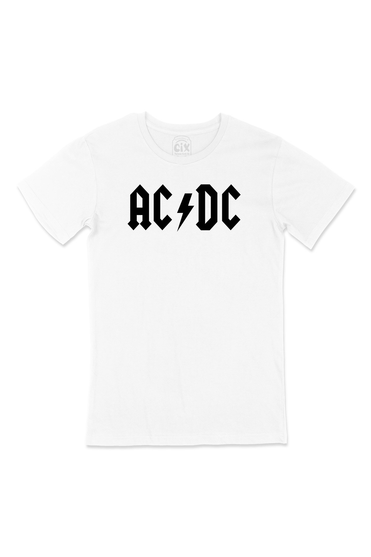AC DC Siyah Logolu Tişört