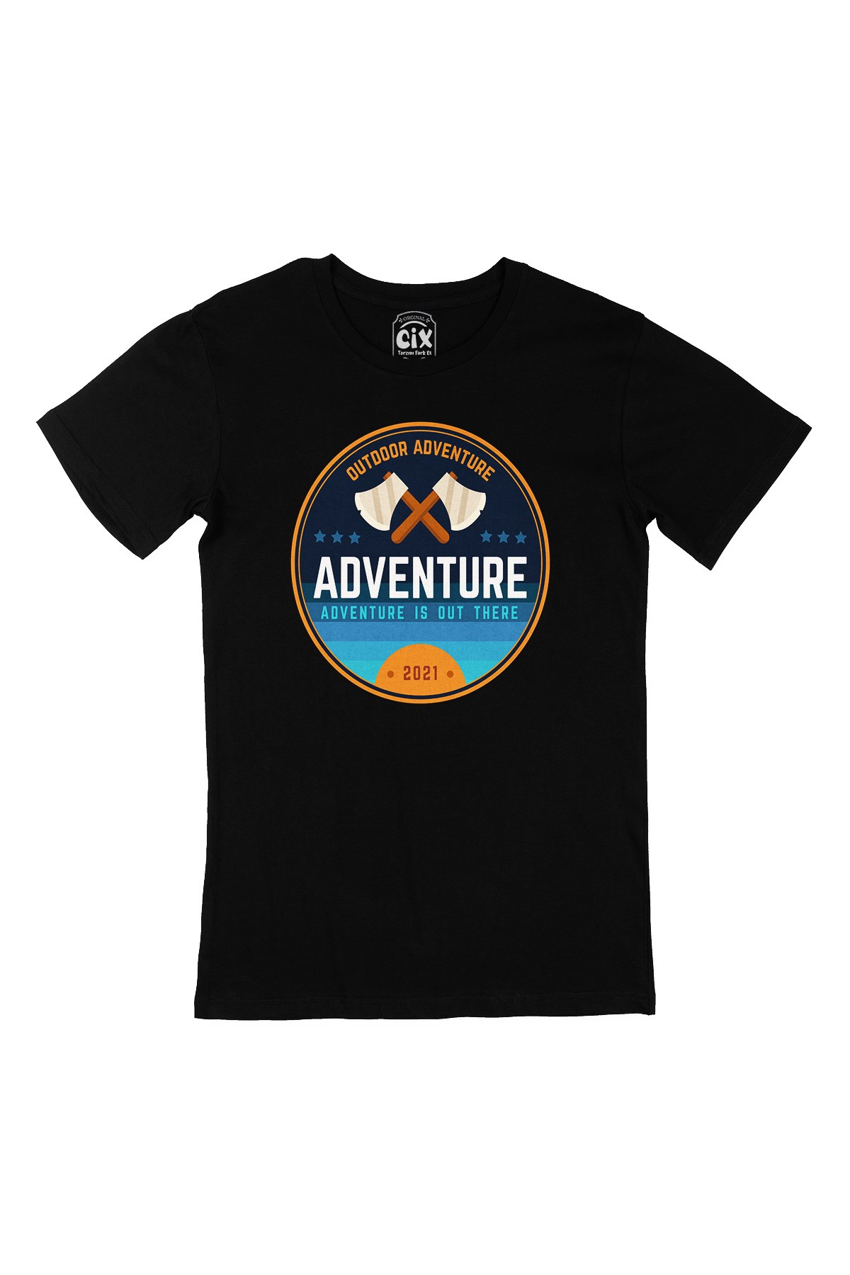 Adventure 2021 Siyah Tişört