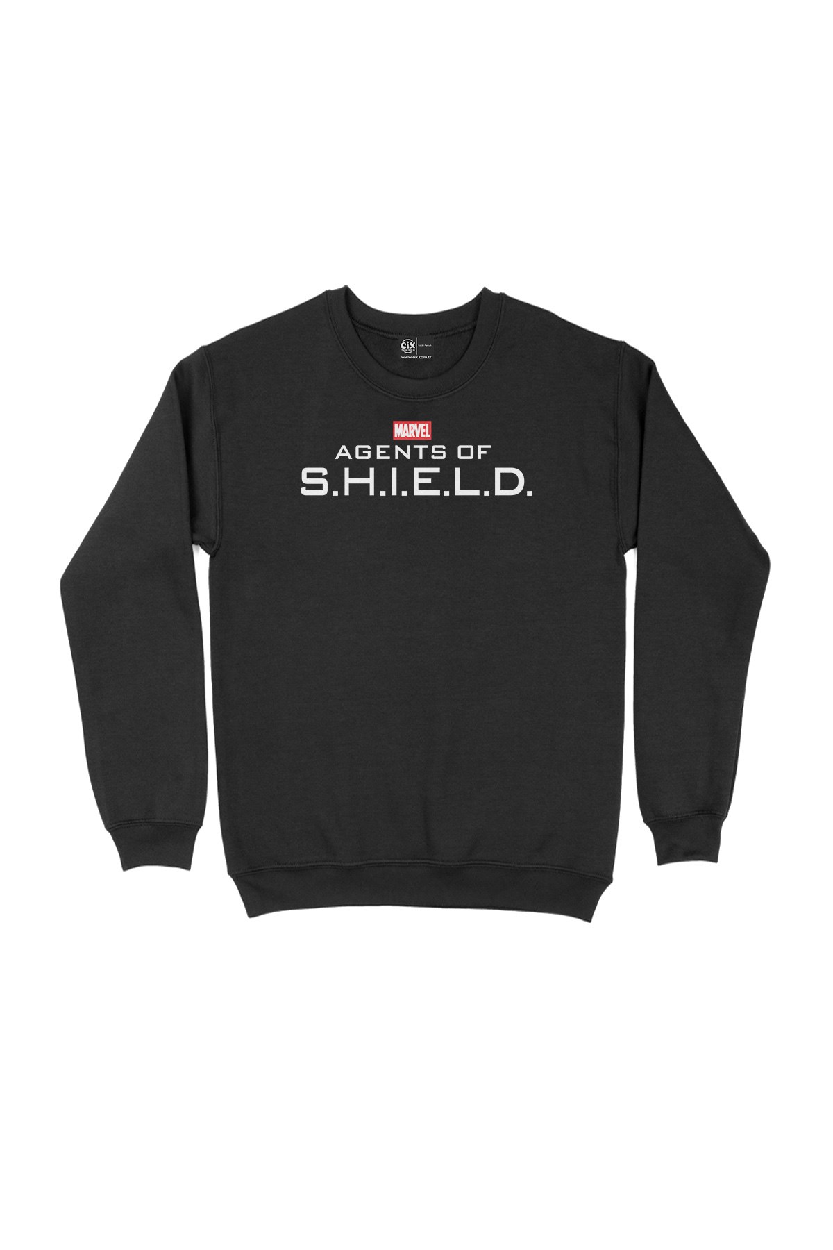 Agents of SHIELD Siyah Sweatshirt