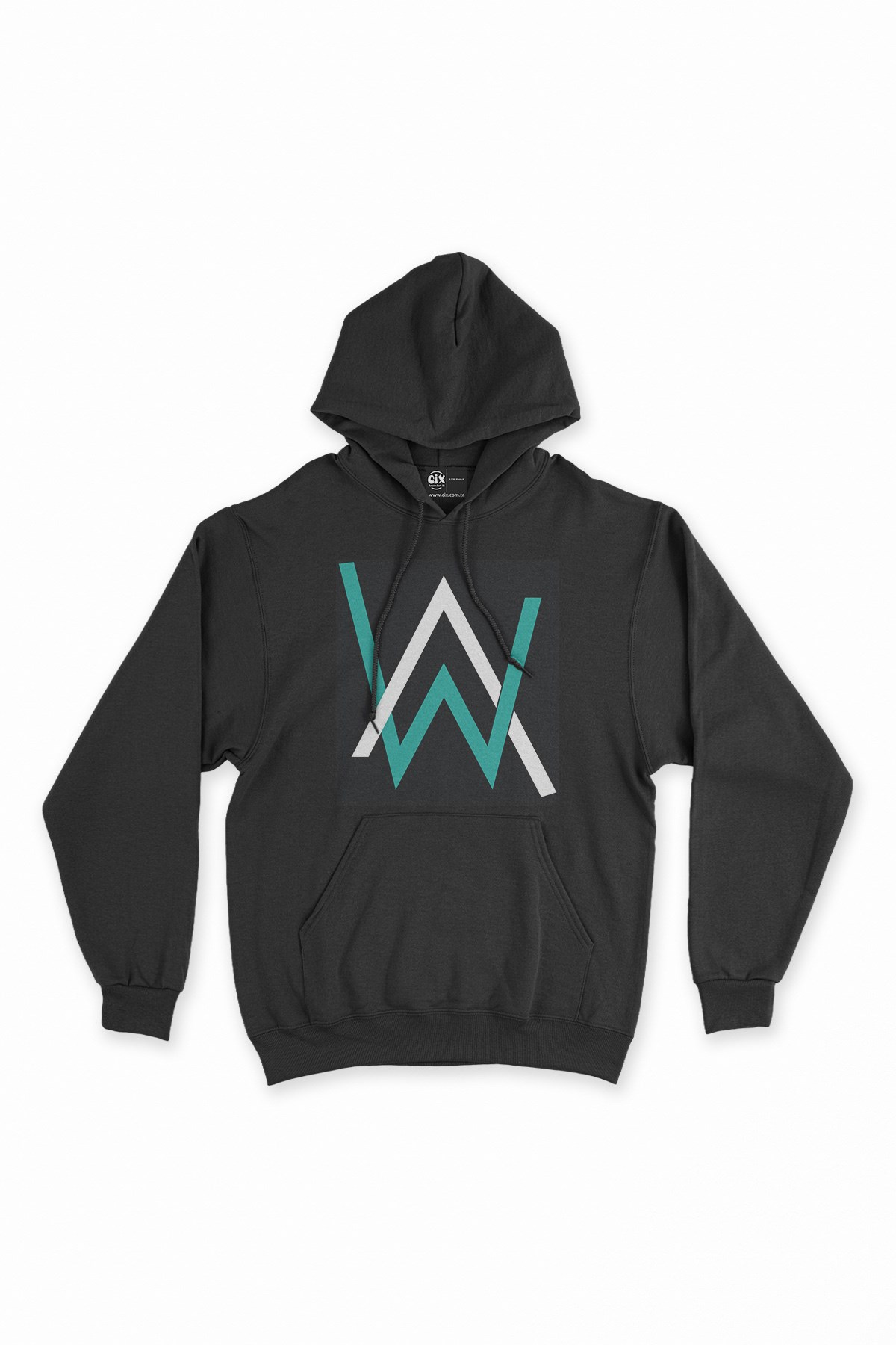 Alan Walker Siyah Kapşonlu Sweatshirt Hoodie