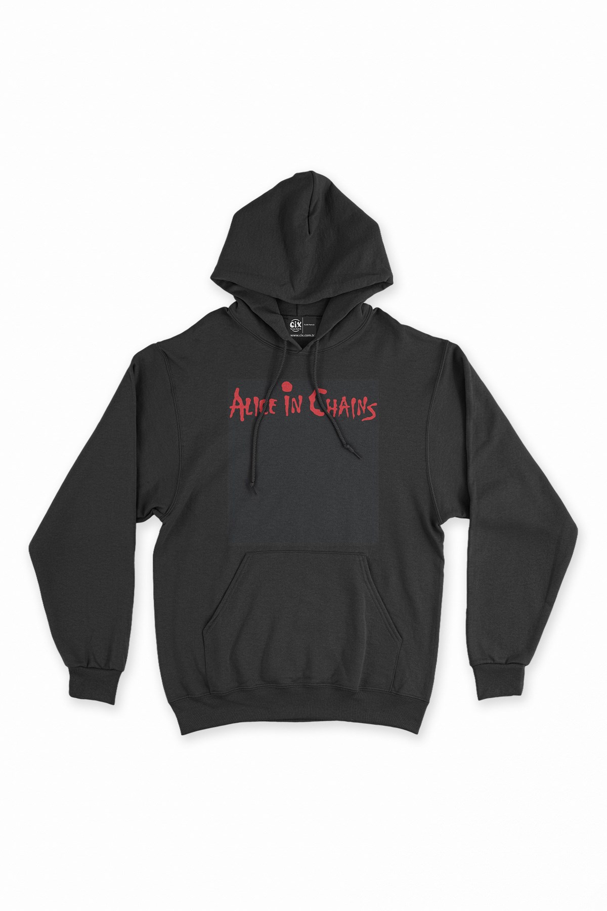 Alice In Chains Siyah Kapşonlu Sweatshirt Hoodie