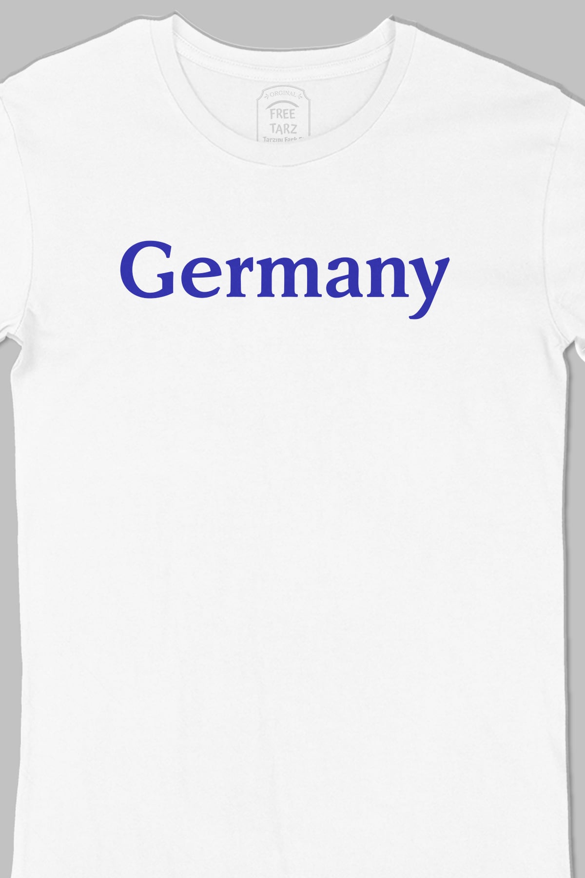 Almanya Germany Büyük Baskılı Beyaz Tişört Almanya Germany Büyük Baskılı Beyaz Tişört - Ücretsiz Kargo