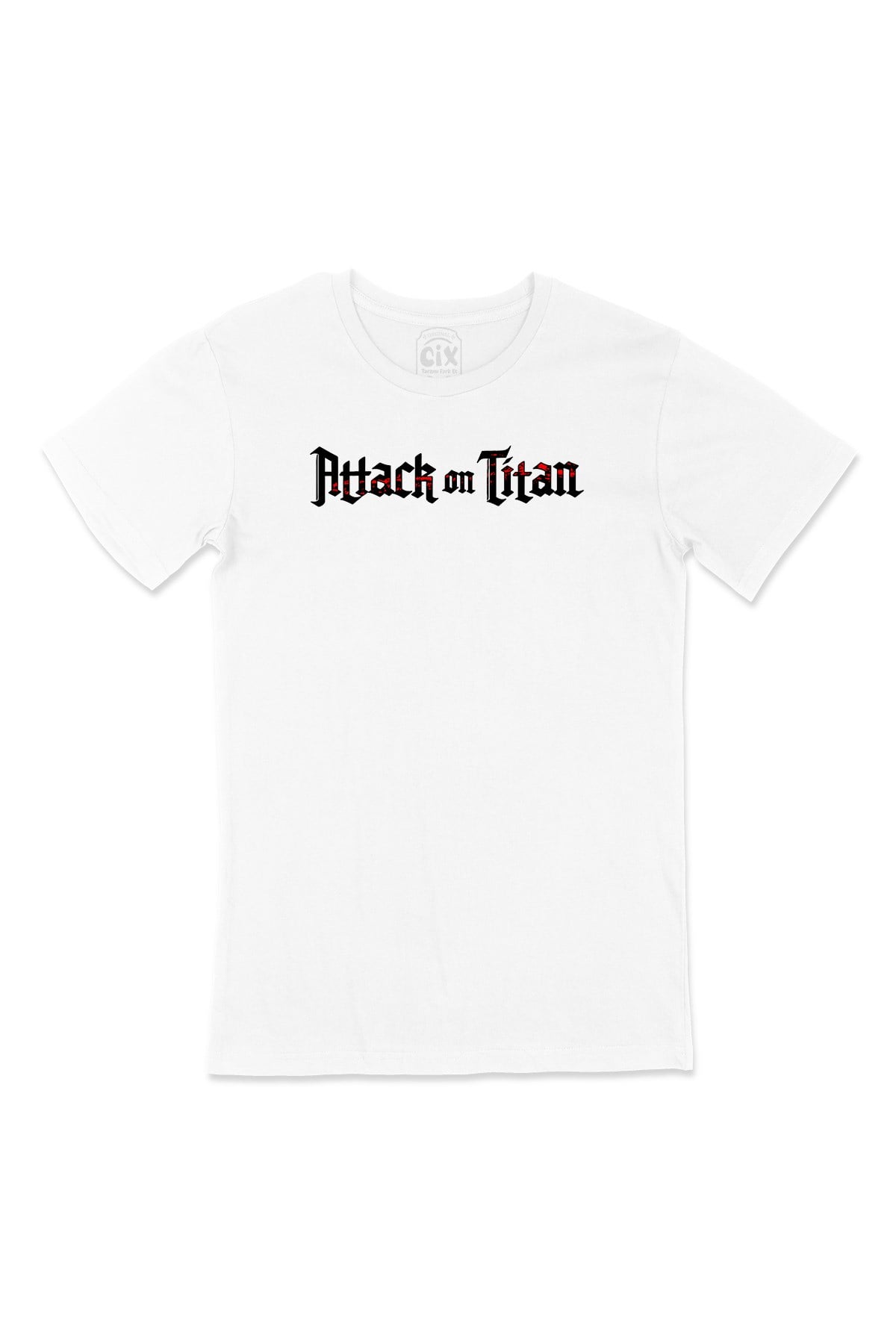 Attack On Titan Yazılı Tişört