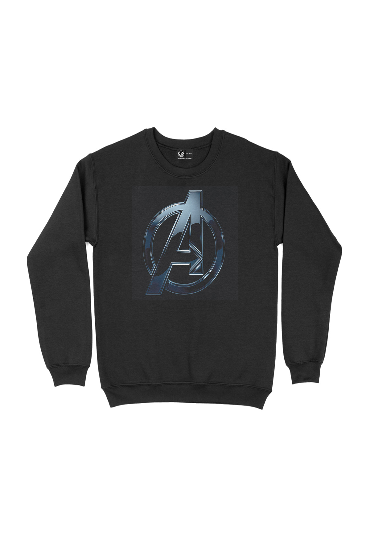 Avengers A Siyah Sweatshirt