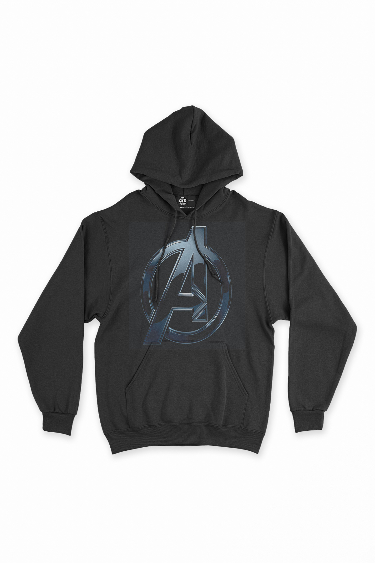 Avengers A Siyah Sweatshirt Hoodie