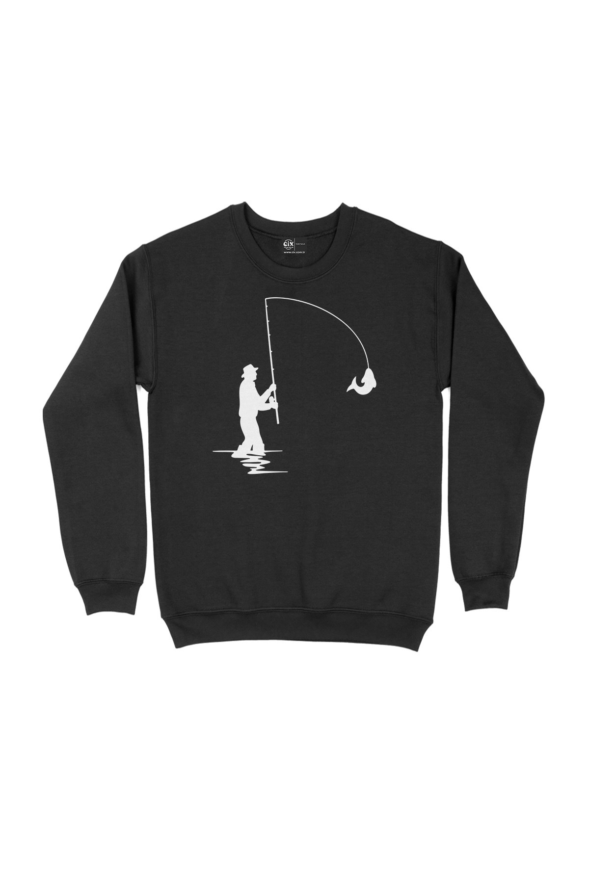 Balıkçı Siyah Sweatshirt