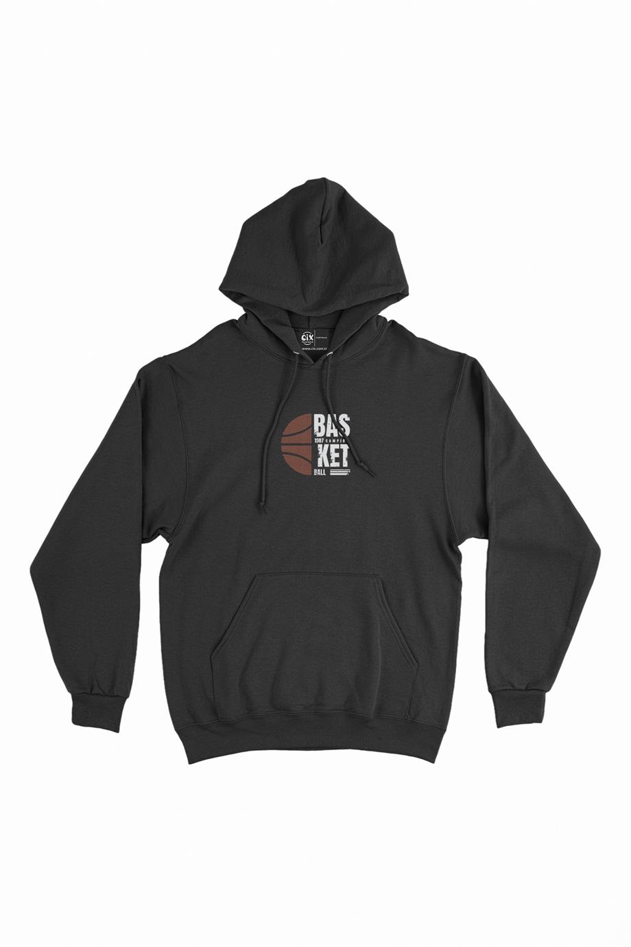 Basketbol Şampiyon Minimal Kapşonlu Sweatshirt Hoodie Basketbol Şampiyon Minimal Kapşonlu Sweatshirt Hoodie - Ücretsiz Kargo