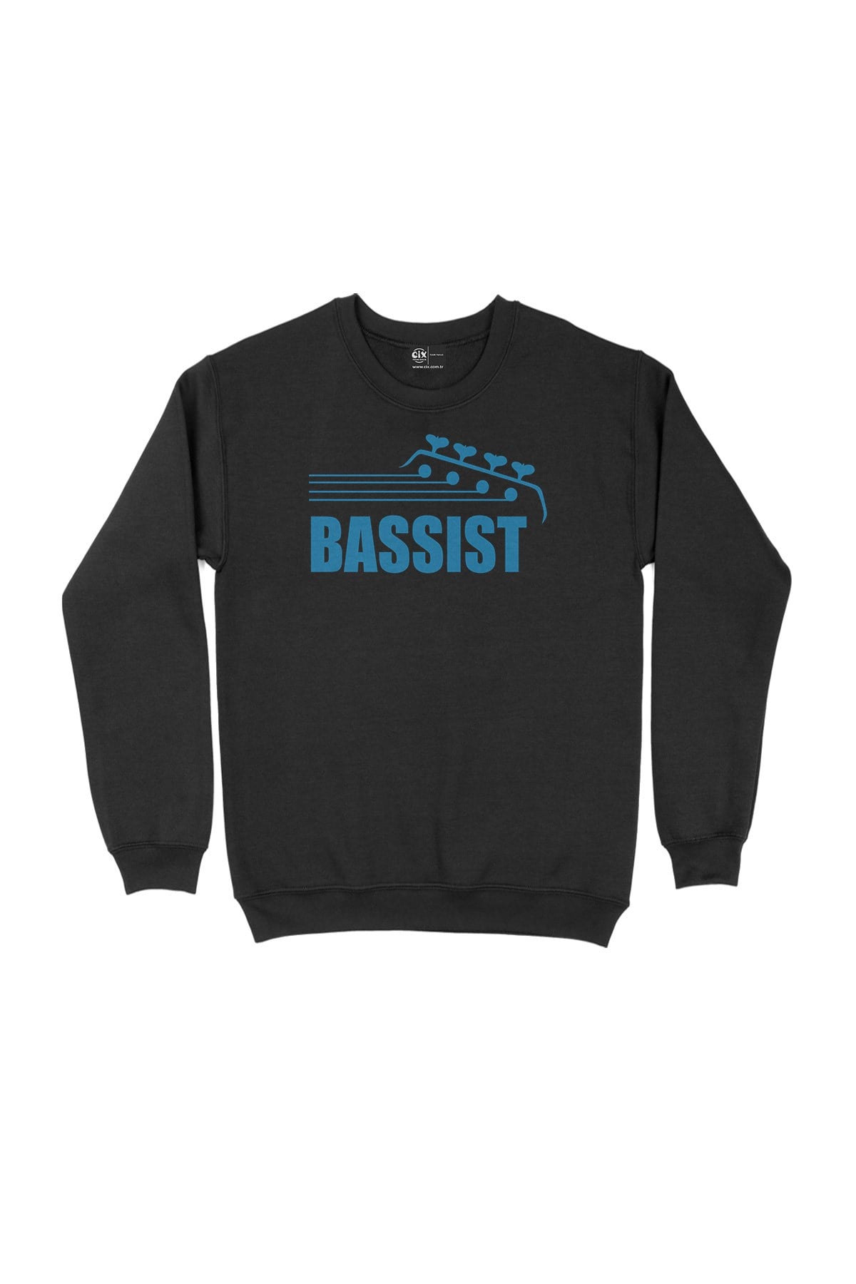 Bassist Siyah Sweatshirt