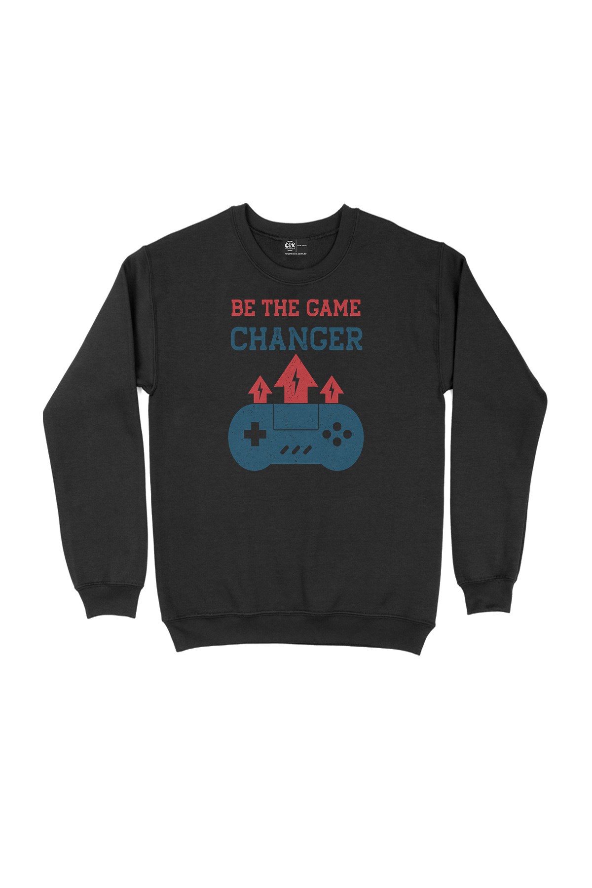 Be The Game Changer Siyah Sweatshirt