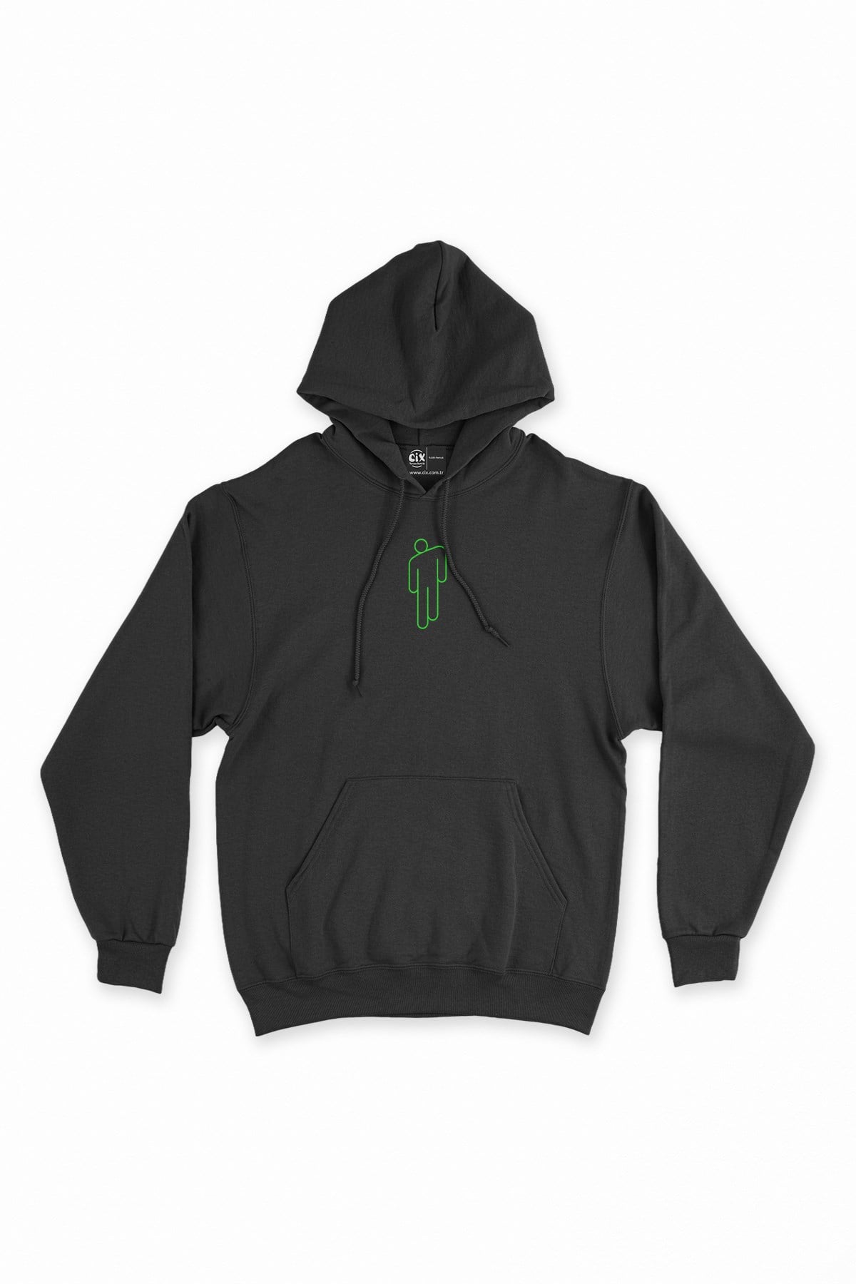 Billie Eilish Siyah Kapşonlu Sweatshirt Hoodie