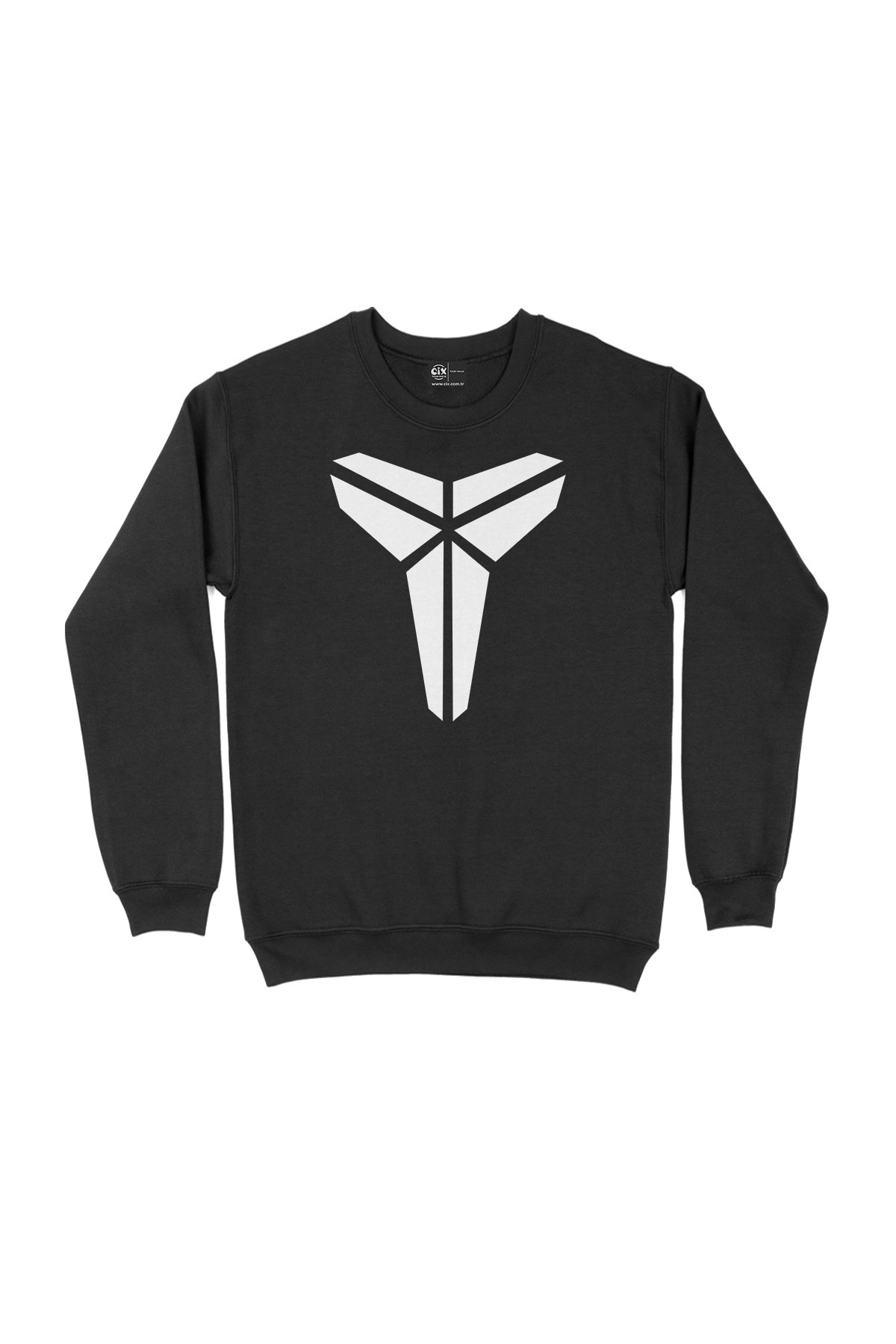 Black Mamba Logolu Siyah Sweatshirt