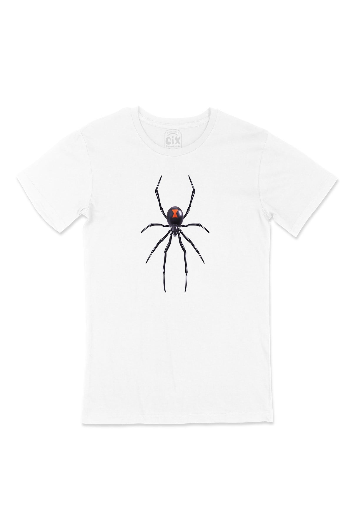 Black Widow Gerçek Örümcek Tişört