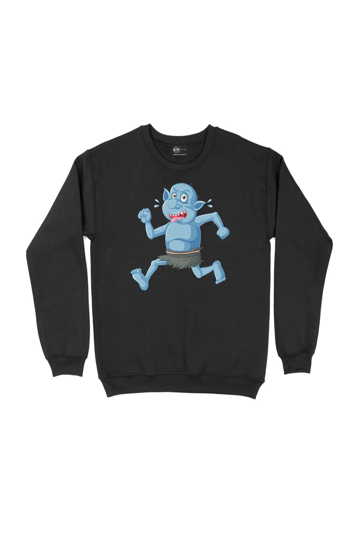 Blue Goblin Siyah Sweatshirt