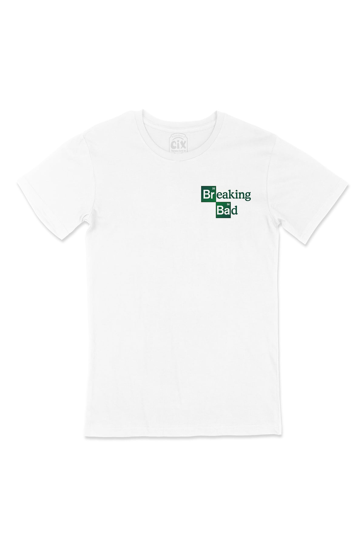 Breaking Bad Cep Logo Tasarımlı Beyaz Tişört