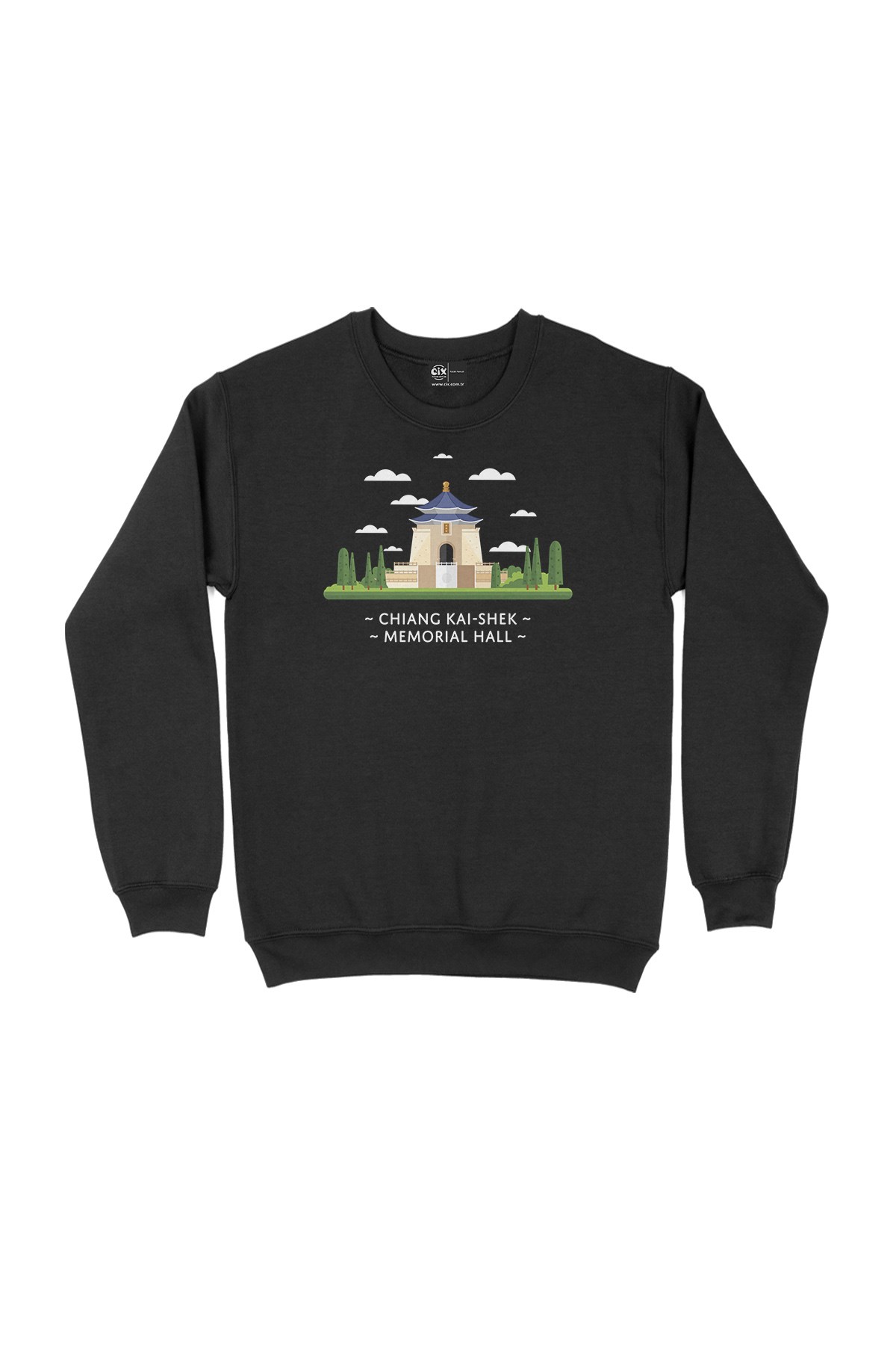 Çan Kay Şek Siyah Sweatshirt