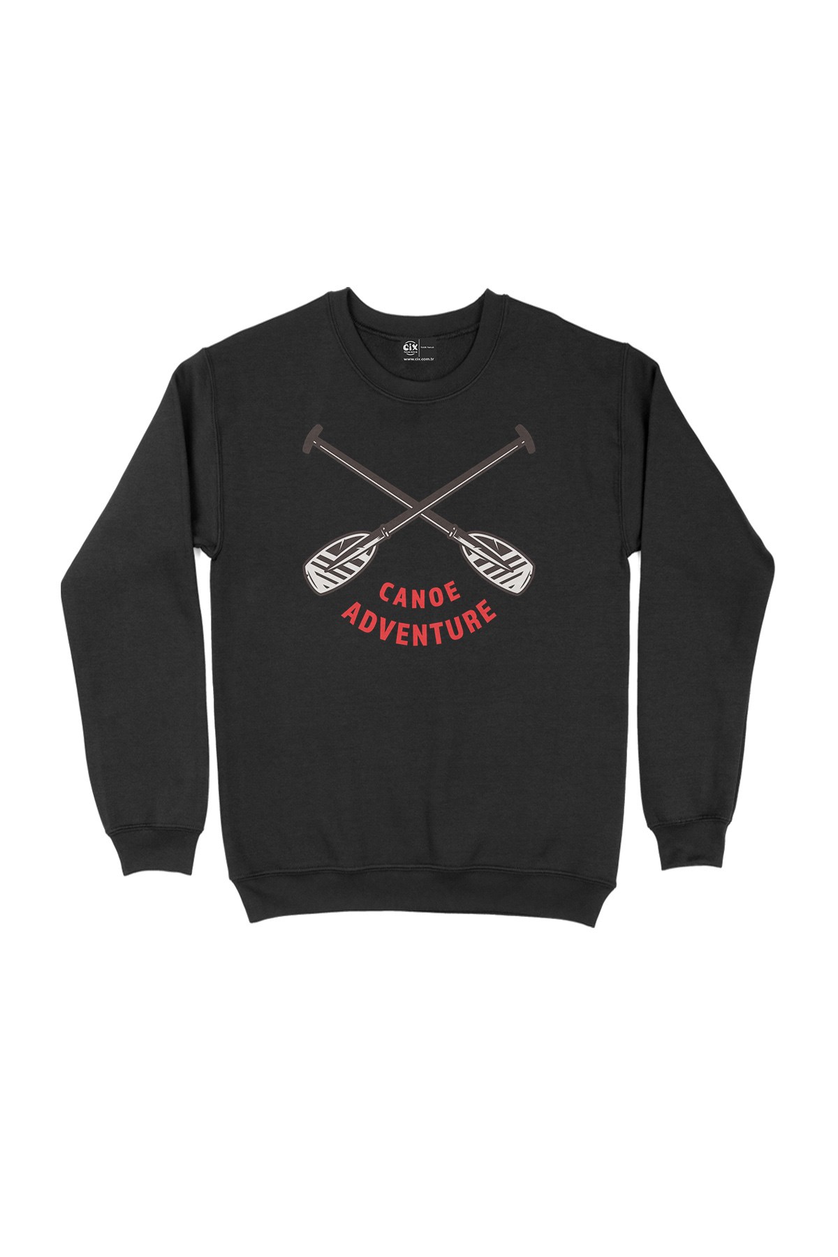 Canoe Time Siyah Sweatshirt