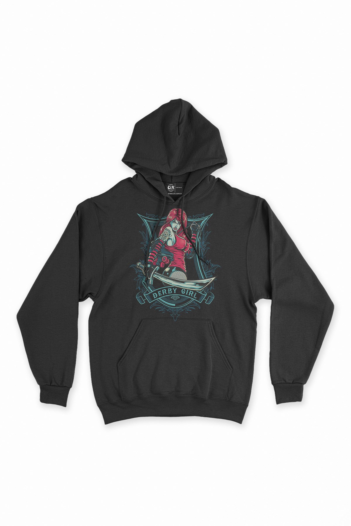 Derby Girl Kapşonlu Sweatshirt Hoodie