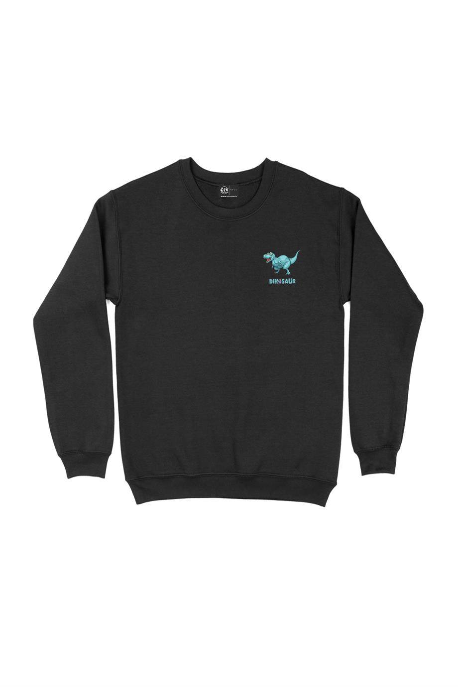 Dinozor Park Turkuaz Cep Tasarım Baskılı Sweatshirt Dinozor Park Turkuaz Cep Tasarım Baskılı Sweatshirt - Ücretsiz Kargo