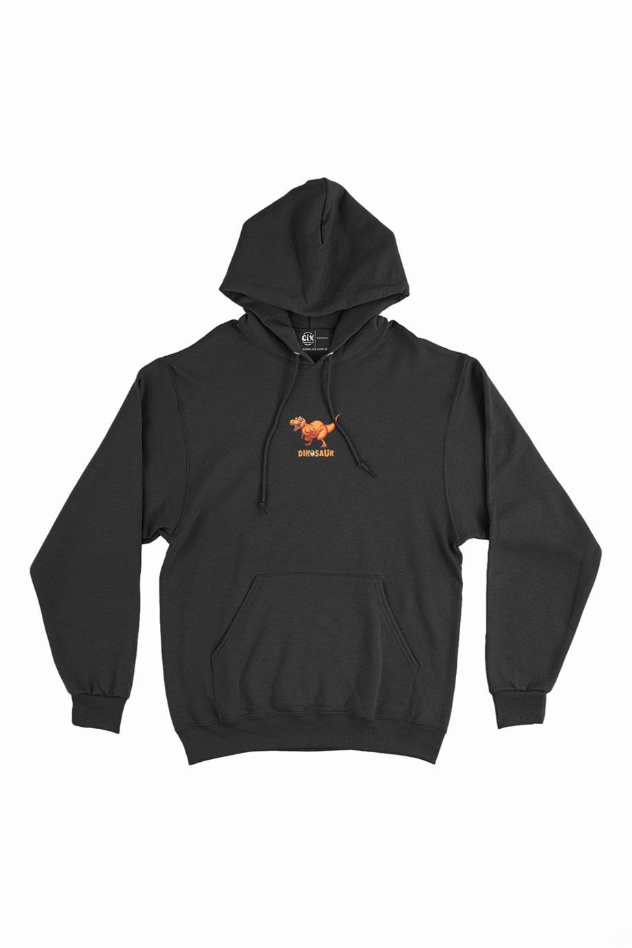 Dinozor Park Turuncu Minimal Kapşonlu Sweatshirt Hoodie Dinozor Park Turuncu Minimal Kapşonlu Sweatshirt Hoodie - Ücretsiz Kargo