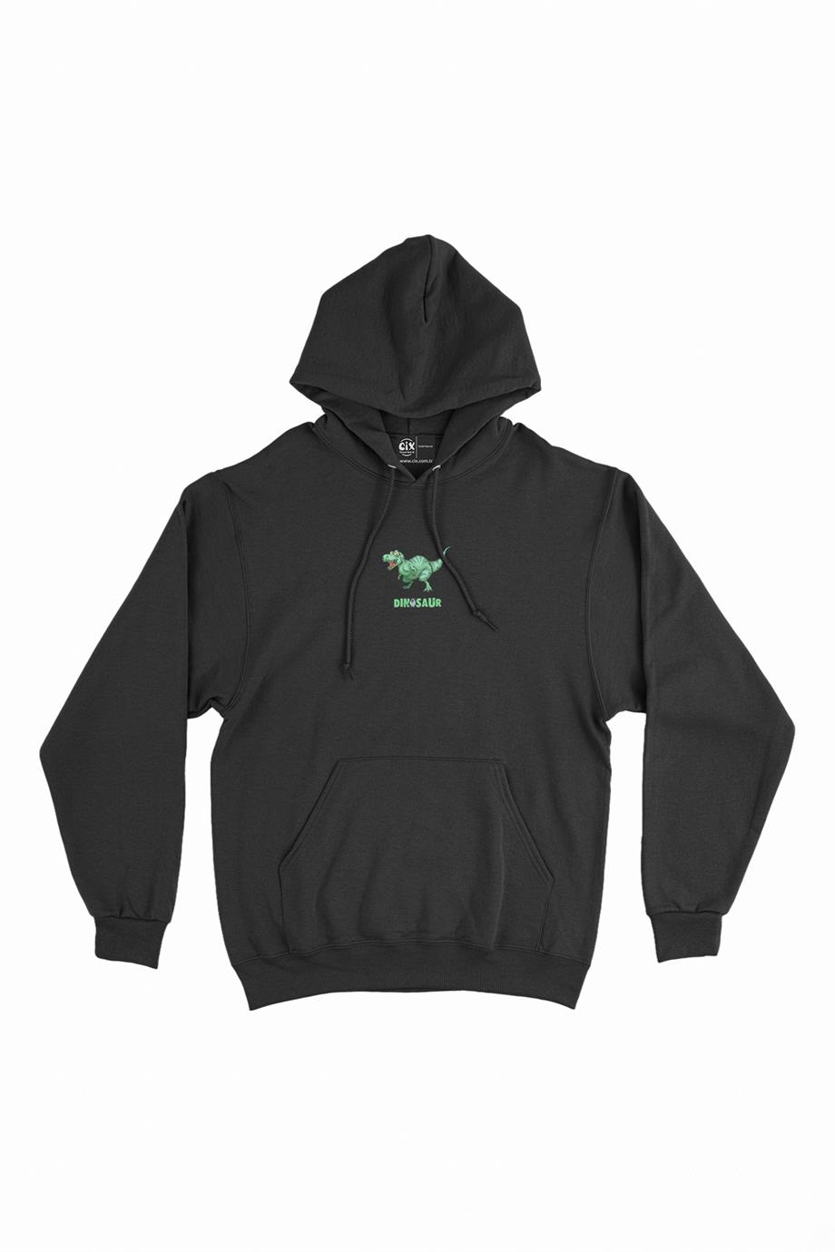 Dinozor Park Yeşil Minimal Kapşonlu Sweatshirt Hoodie Dinozor Park Yeşil Minimal Kapşonlu Sweatshirt Hoodie - Ücretsiz Kargo