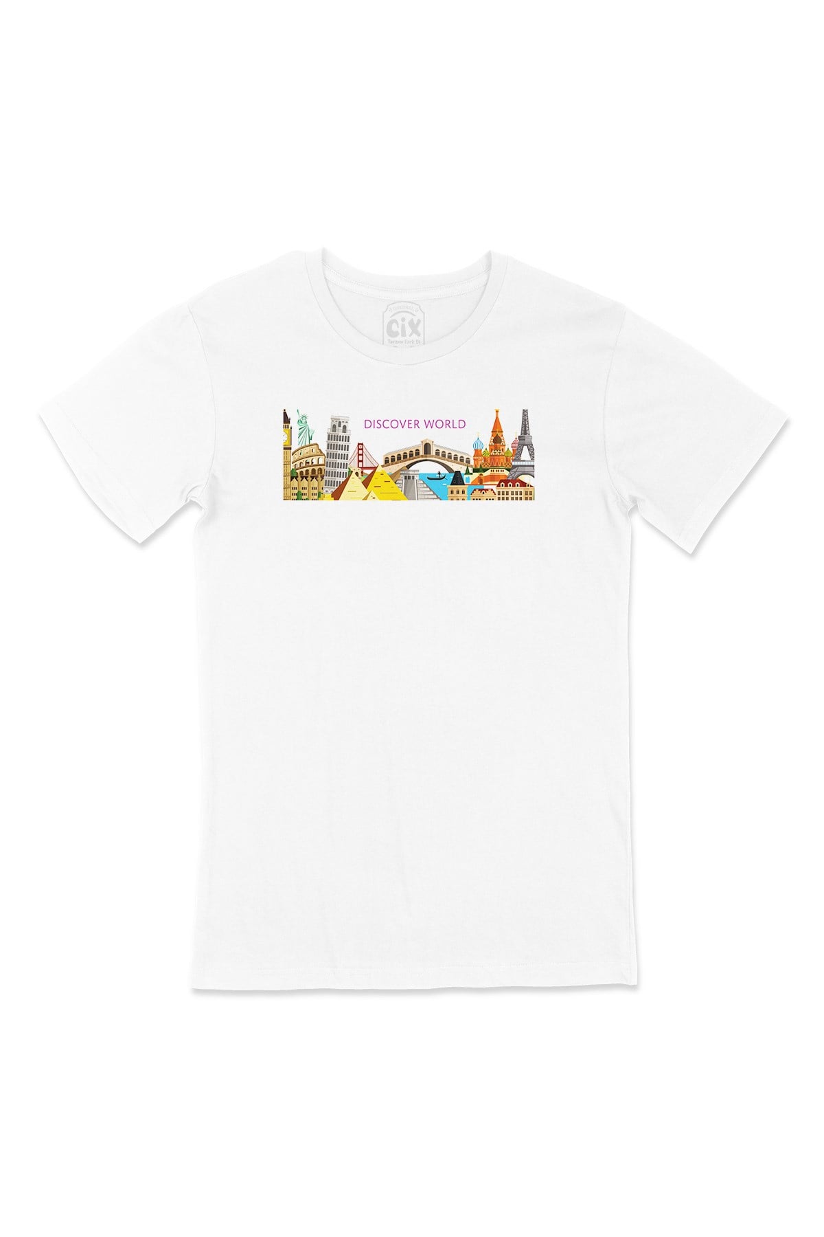 Discover World Tişört