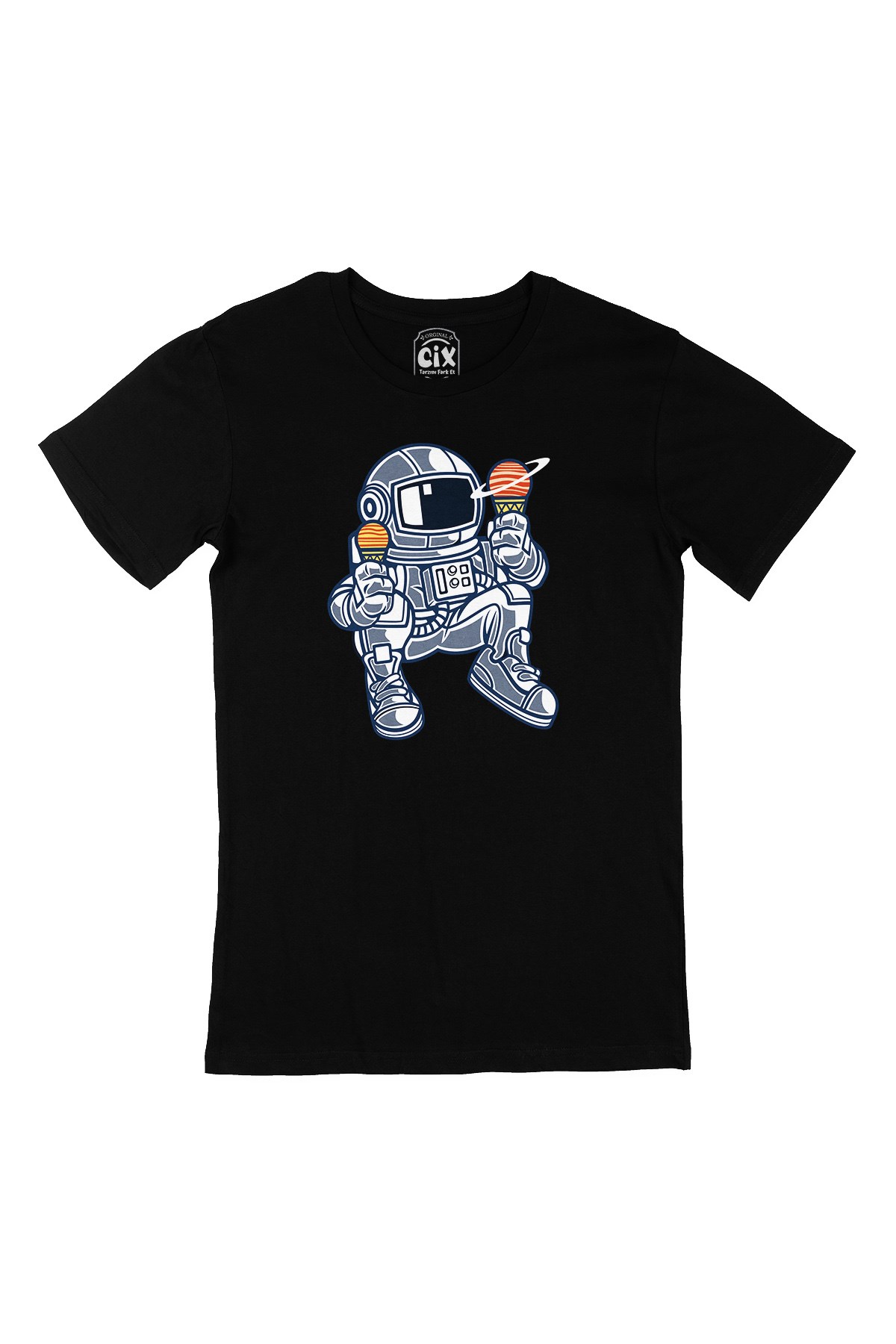 Dondurmalı Astronot Tişört