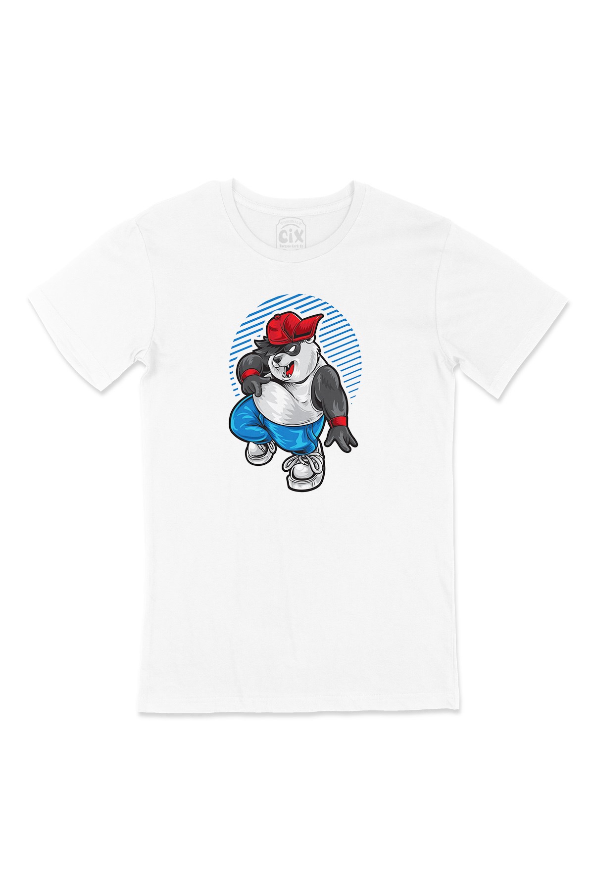 Eğlenen Panda Tişört