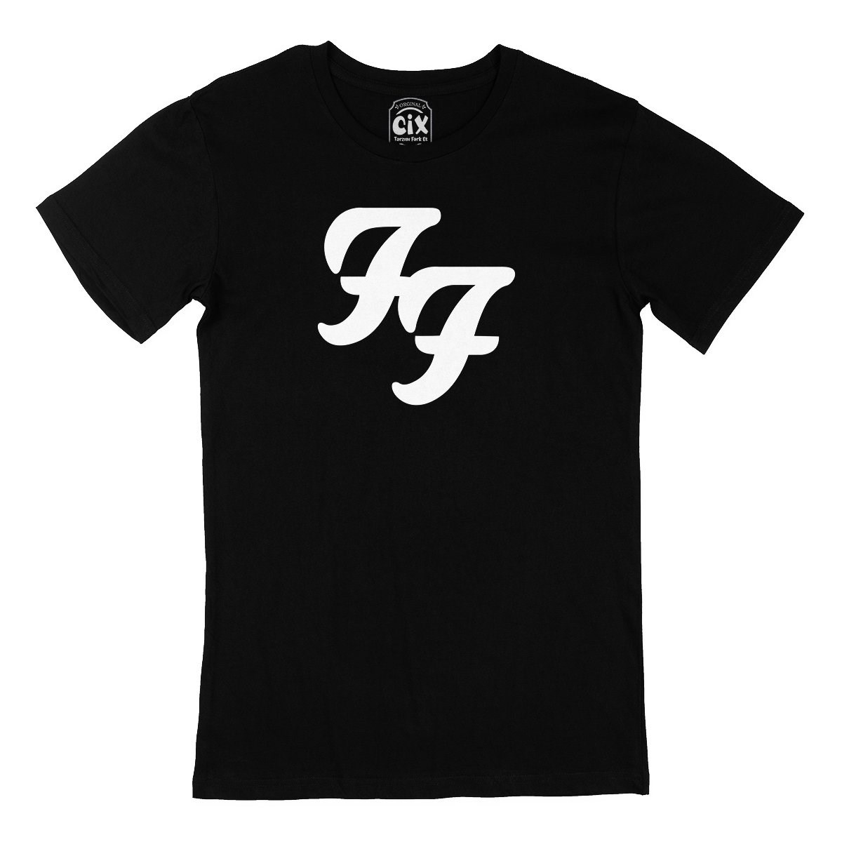 Foo Fighters Logo Siyah Tişört