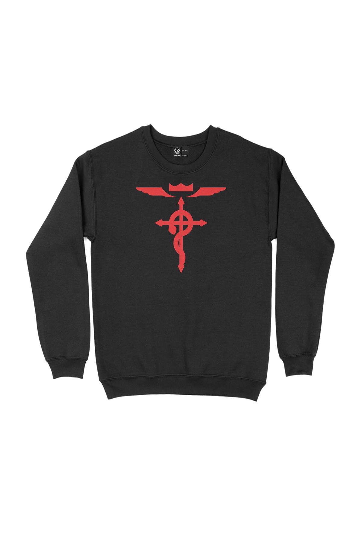 Full Metal Alchemist Siyah Sweatshirt
