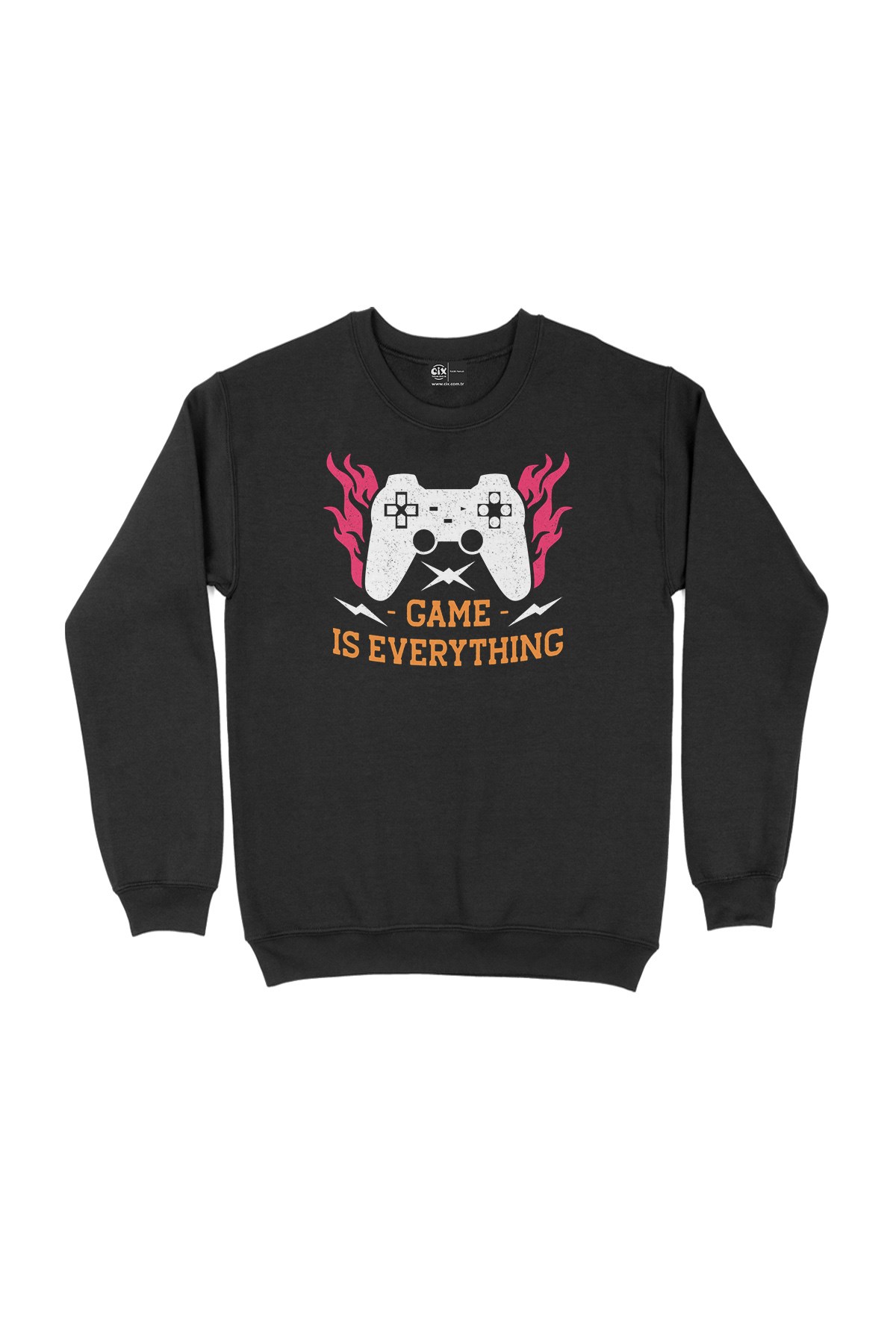 Game is Everything Siyah Sweatshirt