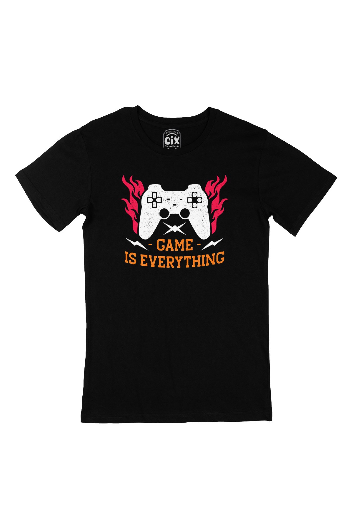 Game is Everything Siyah Tişört