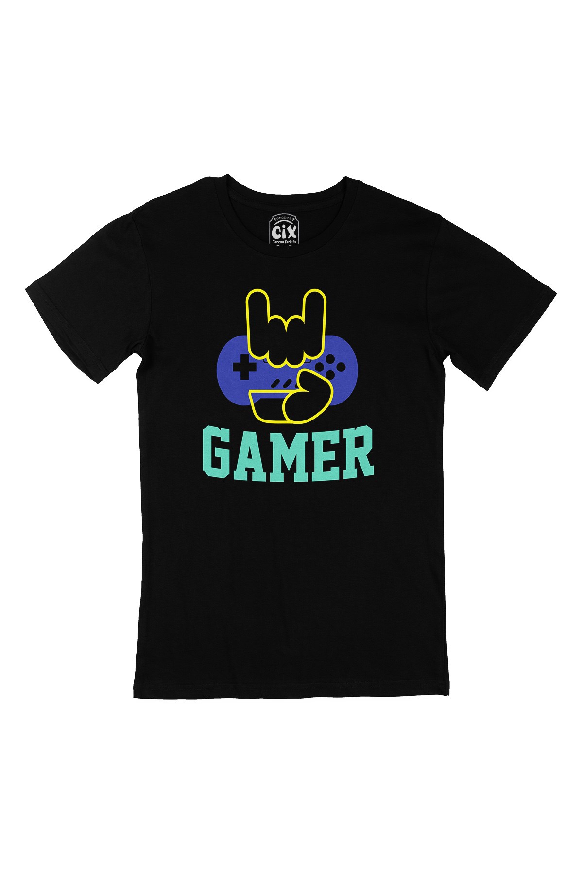Gamer Hand Siyah Tişört